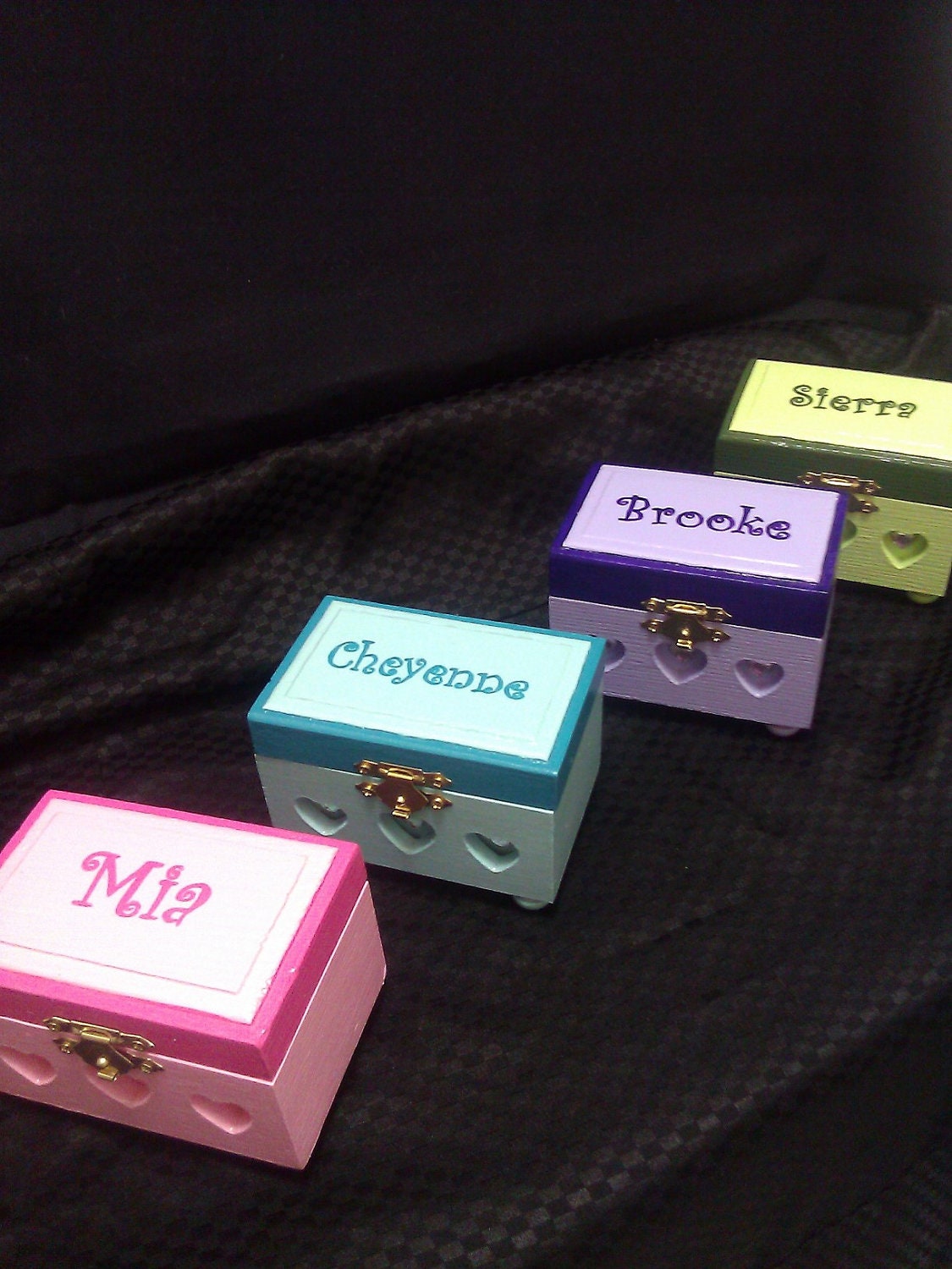 Personalized Mini Jewelry Boxes