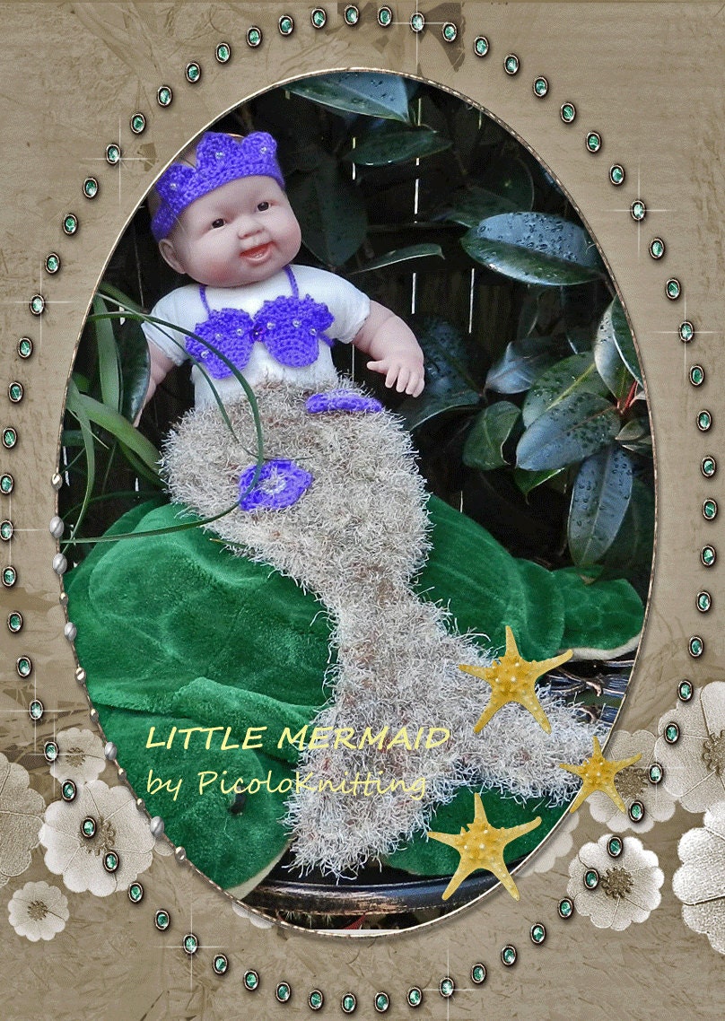 Baby Mermaid Costume