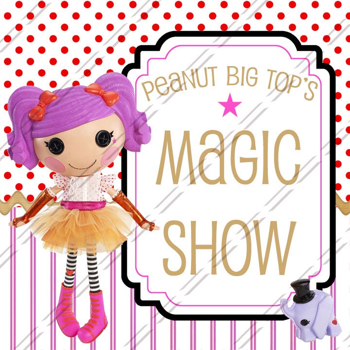Circus Doll - Party Decoration Printable - Magic Show