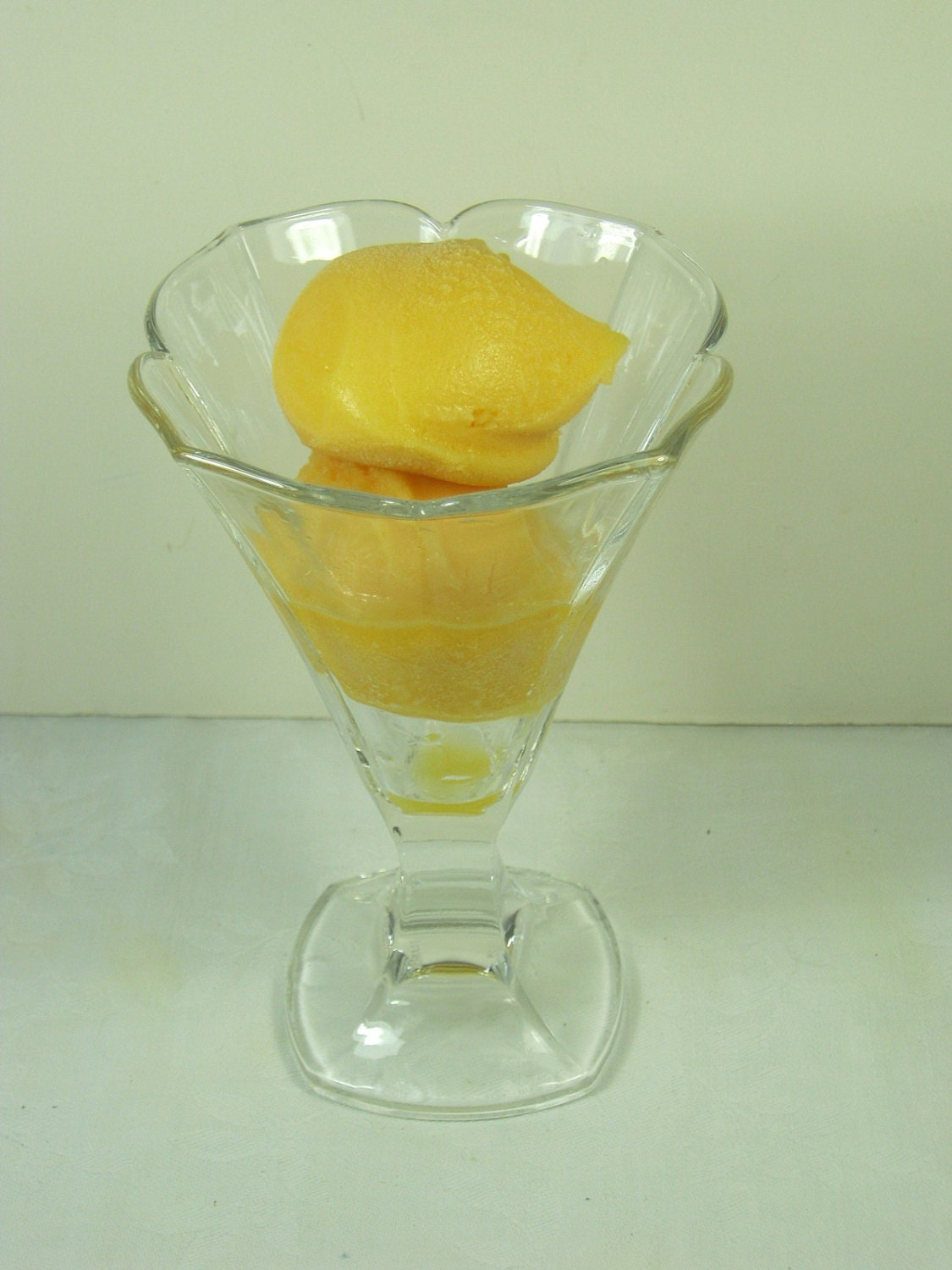 Vintage French Sundae Glasses Ice Cream Dishes Set/6