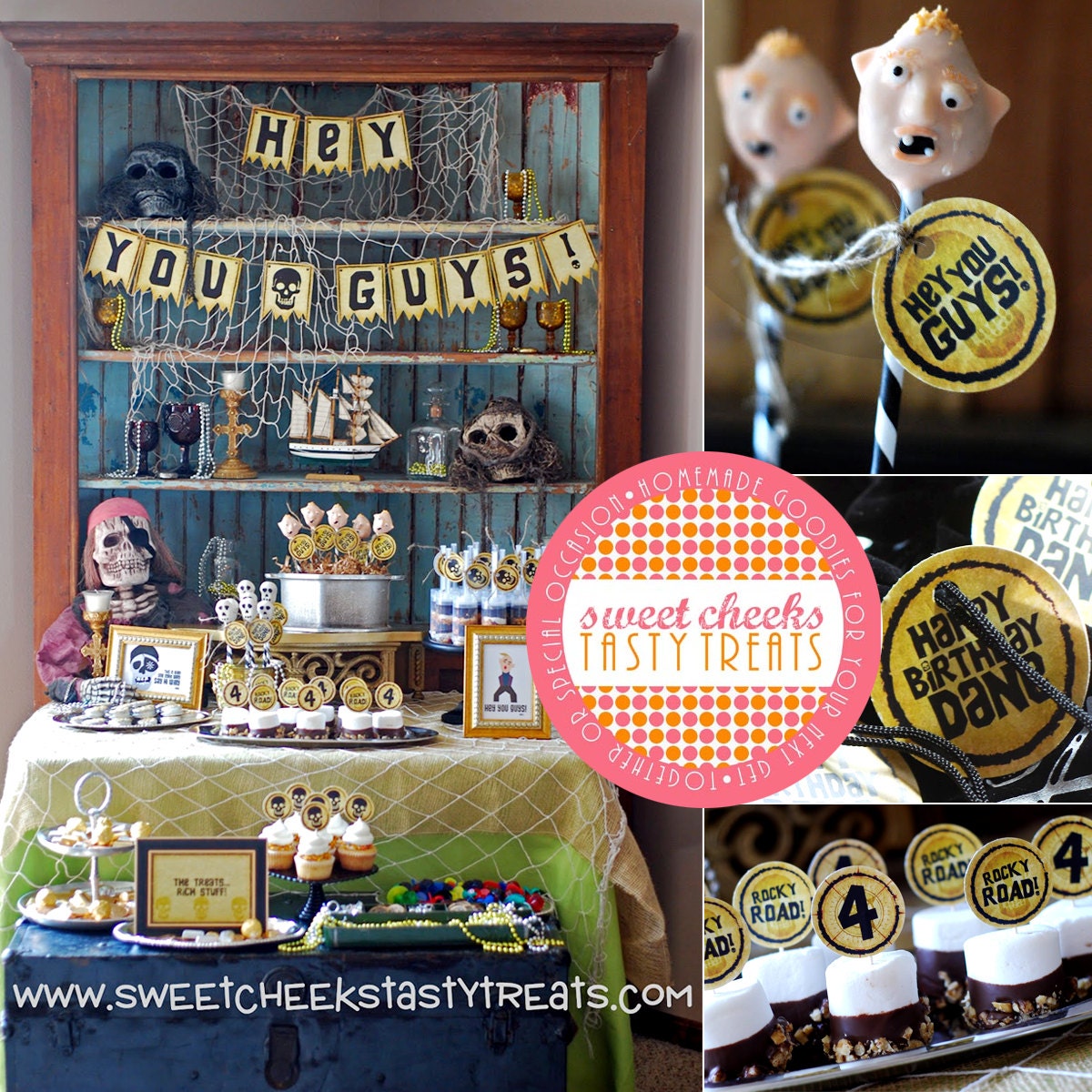 Pirate Party Printables - Goonies Themed Birthday Party Package - DIY Print Il_570xn