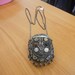 Antique Silver Stone Encrusted Trinket Purse