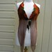 Russet Faerie Floaty Leafy Halter Top Size large to XL