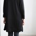 Simple Pleasures/ Black tunic Bottoming shirt dress