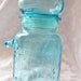 Vintage Apothecary Instant Coffee Jar with spoon