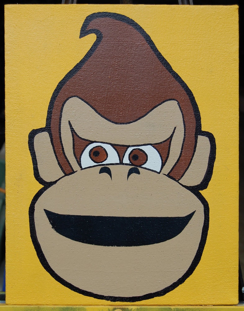 Donkey Kong Stencil