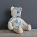 Handmade Patchwork Bear