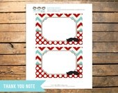 Little Man Mustache Thank You Note Il_170x135