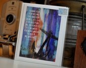 A2 Photo Note Card Anchor in My Life Original Poem