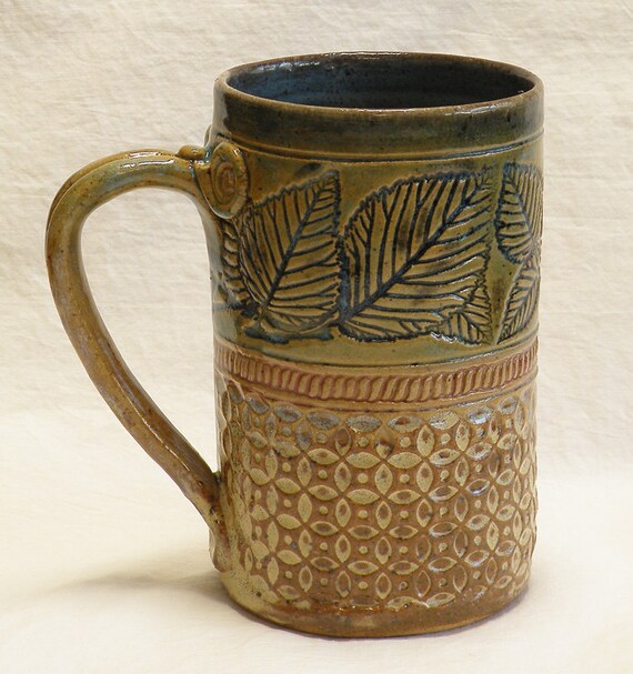 handmade artisan ceramic coffee mug 16oz stoneware by desertNOVA