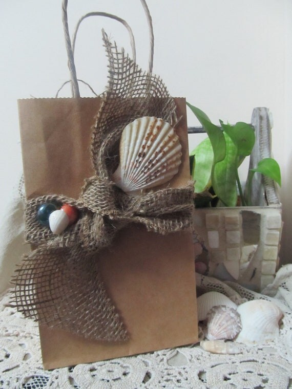 items-similar-to-seashell-beach-theme-gift-bag-on-etsy