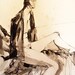 Figure Painting. Watercolor. Ink Wash. Female Nude. Abstract Expressionism.