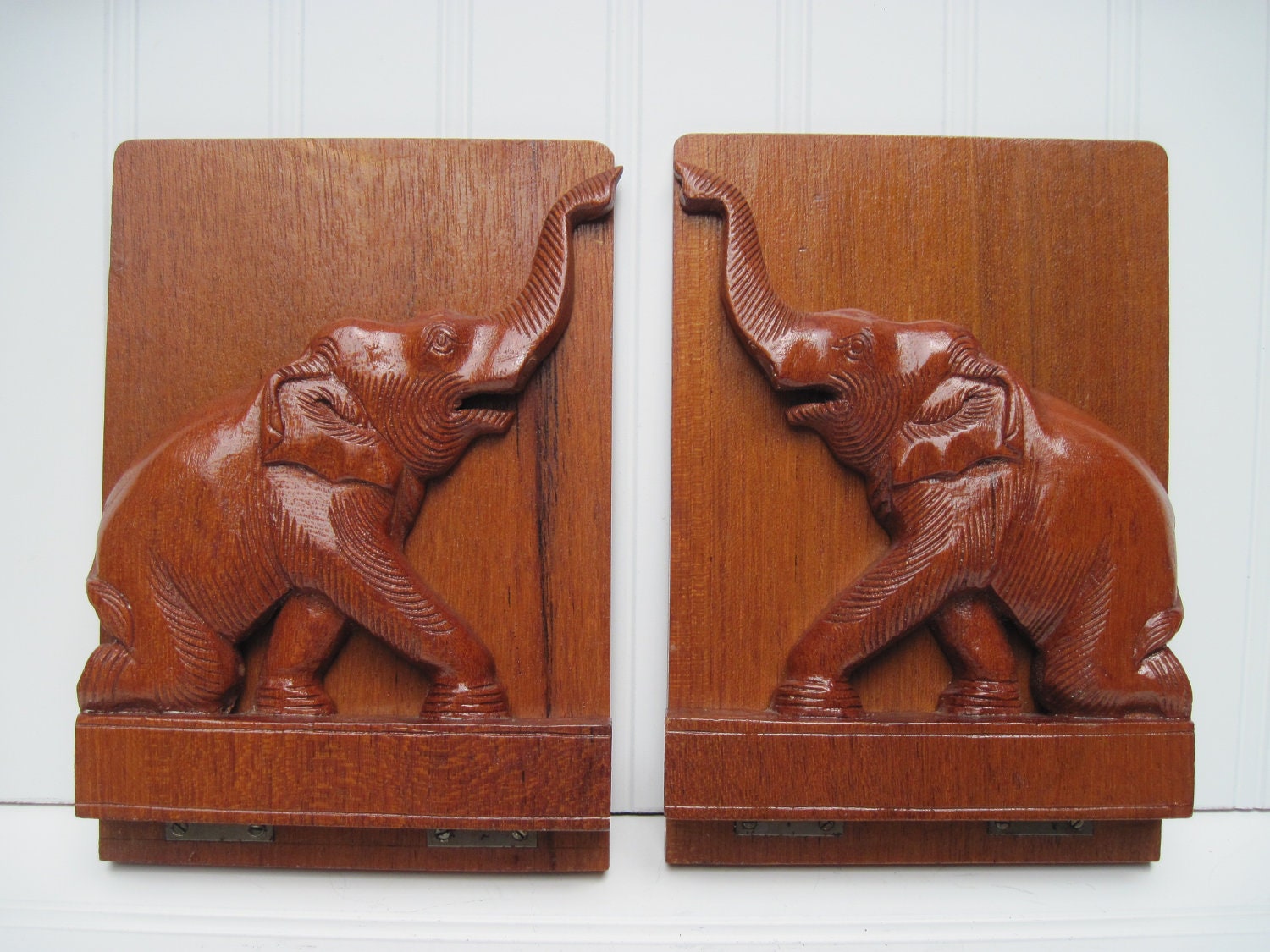 Bookends,elephant,vintage bookends,library,office,vintage decor,safari,folding