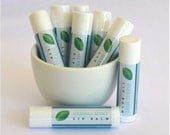 Natural Lip Balm, Herbal Mint Lip Balm, Olive Oil Lip Balm, Handmade Lip Balm