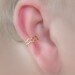 Ear Cuff Simple Wavy Choice of Color Non Pierced