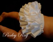 Beautiful Parley Ray White Ruffled Diaper Cover/ Baby Bloomers/ Photo Prop