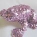 Purple glitter frog