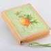 Romantic Orange Flower Fruit Book Clutch