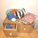 Barbie Doll House WINDOW SEAT VIGNETTE Room Furniture & Accessories