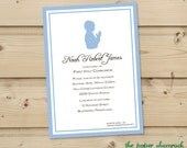 Printed Custom Silhouette, First Communion Invitations, Confirmation Invitations Il_170x135