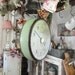 Chantillon Vintage hanging metal mint green farm scale prairie cottage chic shabby chic