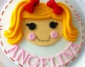 Lalaloopsy Fondant Cake Topper