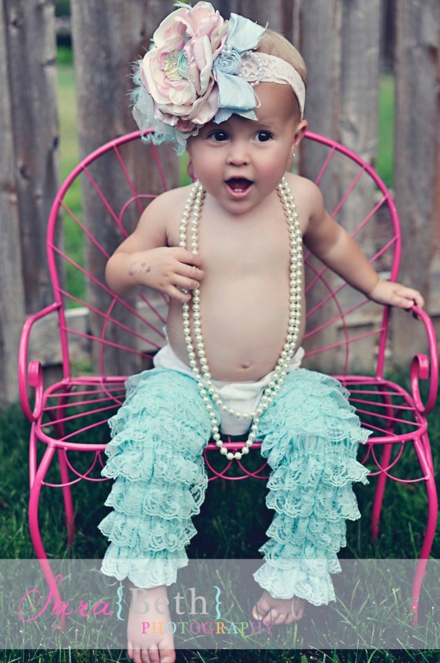 Mademoiselle Shabby Chic Bow Headband