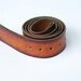 Vintage Two Tone Leather Belt, Leather Belt, Brass Hardware, Vintage Belt, Leather Vintage Belt, Accessory, Distressed Leather Belt