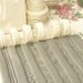 Clay Stamp Roller Set of Six Unique Border Design Bisque Pottery Tool for Ceramic Decoration and Texture