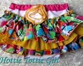 1st Birthday Ruffle Diaper Cover in multiple colors with handmade flower  Ruffled Birthday Bloomers and  Sweet N Sassy Ruffle Pants 6077