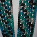 Puff Infinity Eternity Cowl Neck Warmer Circle Scarf Tropical Storm Blue Green Taupe Brown Cluster Crochet