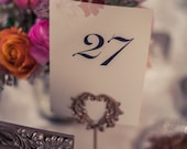 Wedding Table Numbers: Customizable. DIY-Printable. Simple.