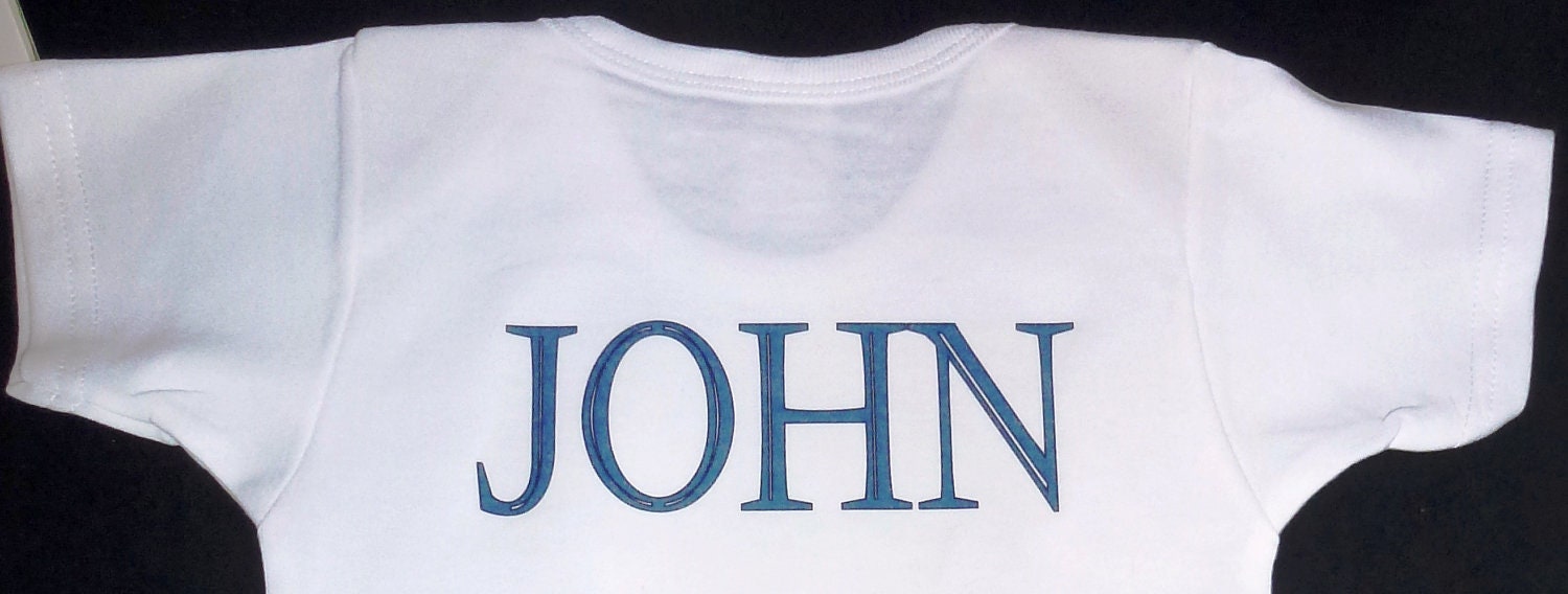 Ring Bearer Wedding Onesie or T-shirt Personalized with Name on the Back Infant Baby Toddler Youth Sizes