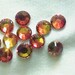 SALE Fire Opal 2028 Swarovski Elements Rhinestones, 16ss Hot Fix 64 pieces