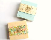 15 Wedding Favors Full Bars Handmade Soap-Soaps-Bridal Shower - Party Favors - Rustic Wedding - Custom Wedding Favors in your Wedding colors