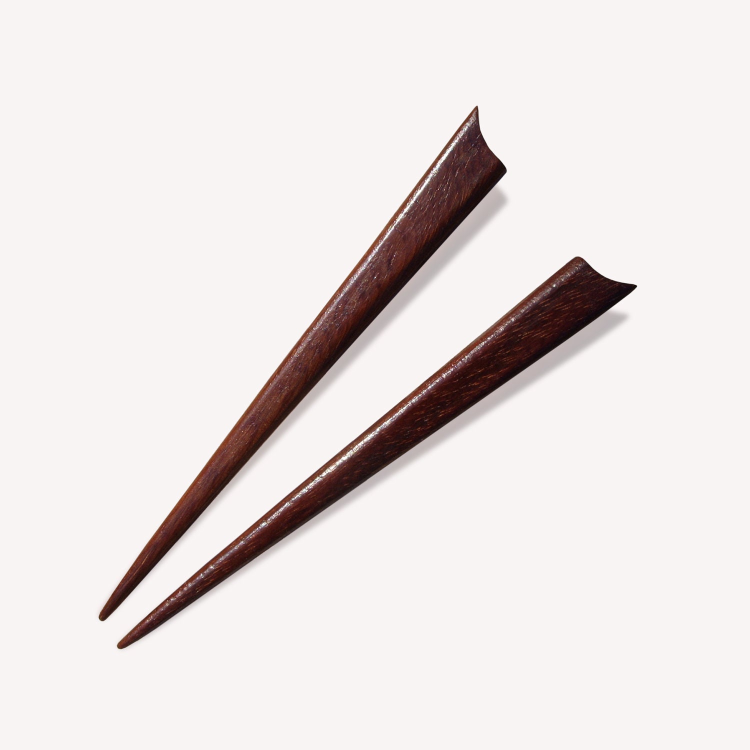 Wooden hair sticks, Hair forks, Teak wood, hairpin, Wood, Asian Hair, haarnadel, haare, natural hair accessory, handmade by MariyaArts