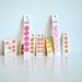 Vintage Button Collection - Pink, Peach, Yellow