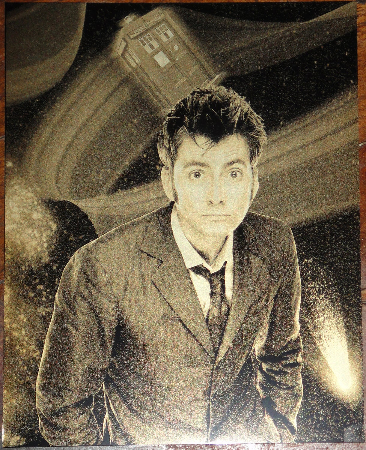 David Tennant Doctor Who Magnet Geekograph Limited Edition Metal Art