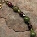Dragon's Blood Jasper and Garnet Bracelet - Reiki Infused
