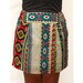 Spring Fashion Mini Skirt Colorful Tribal Blue, Fuschia and Yellow