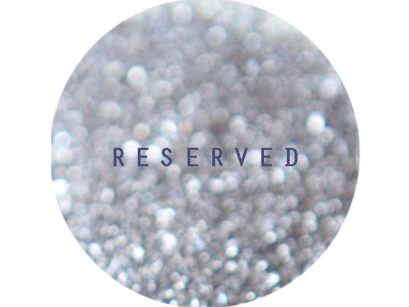 Reserved for Lennea