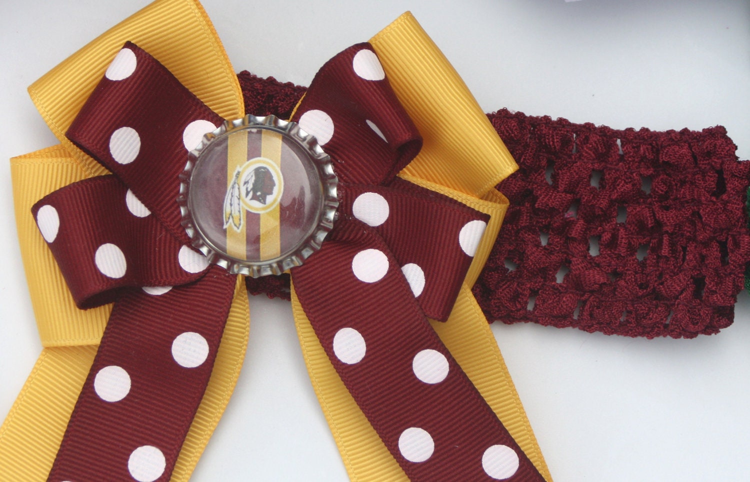 Washington Redskins. Washington Redskins Bow. Redskins Bow. Redskins Hair Bow. Redskins Fans. Redskins Gifts.