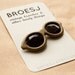Sunglasses Brooch Pin Retro Plastic Dark Green
