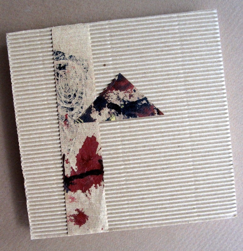 Hand-bound mini journal sketchbook