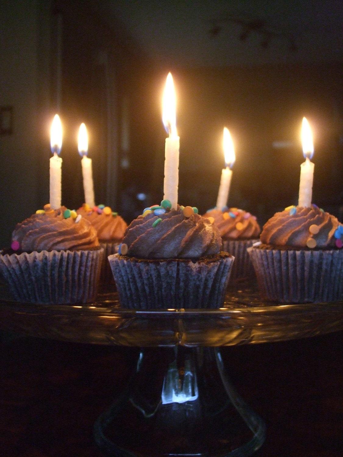 Items similar to Bees Wax Birthday Cake Candles on Etsy