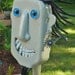 Found object welded garden art, Bicycle Bruce