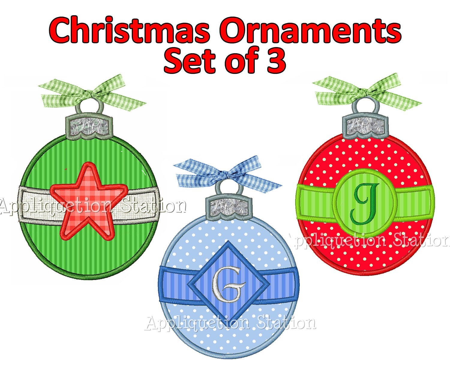 christmas ornament round set applique by appliquetionstation christmas ornament round set applique by appliquetionstation