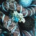 SALE Blue & Black Halloween