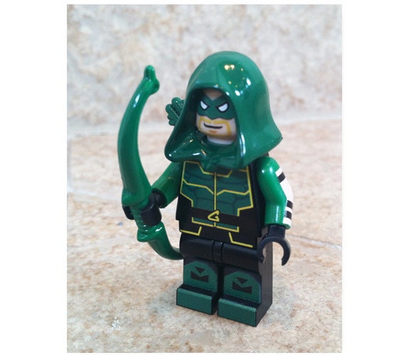 lego green arrow custom