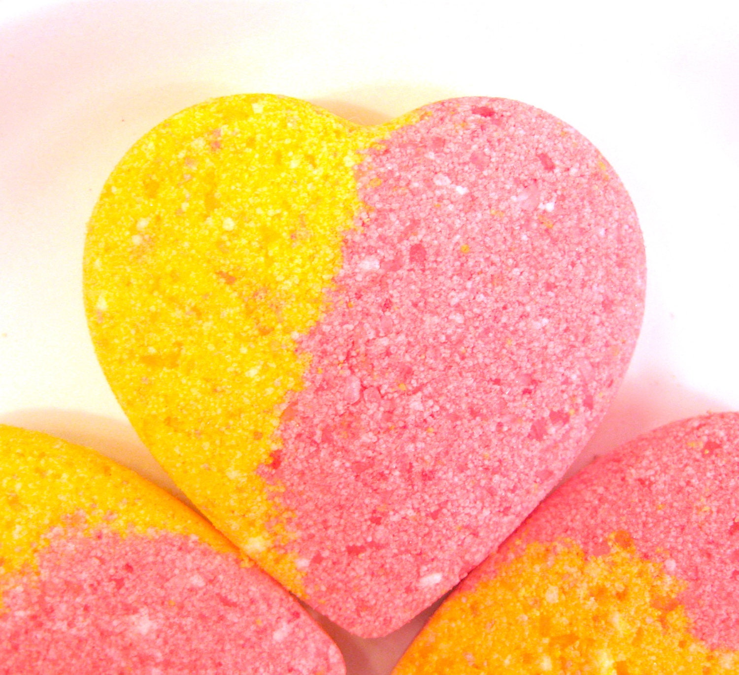 12 Mini Bath Bombs - Raspberry Lemonade - Vegan Pedicure Bath Bombs